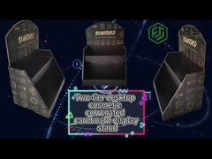 Подгонянный дисплей счетчика бумаги картона ПДК дисплея верхней части дисплея ПОПА печатания