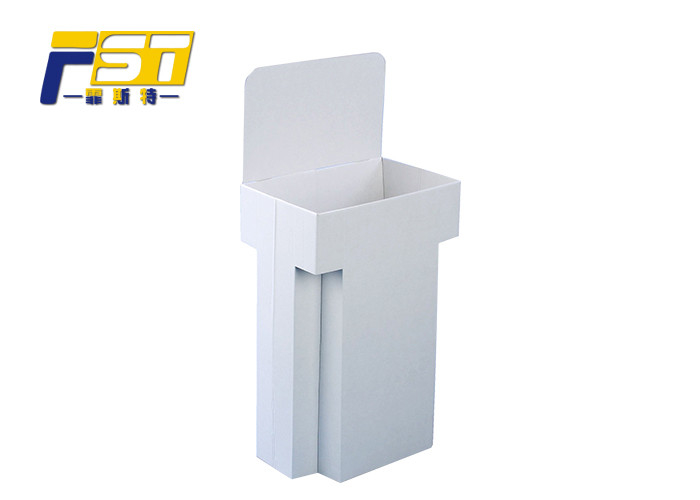 Square Backplane Style Retail Dump Bin Display Single Sided For Convenient Store