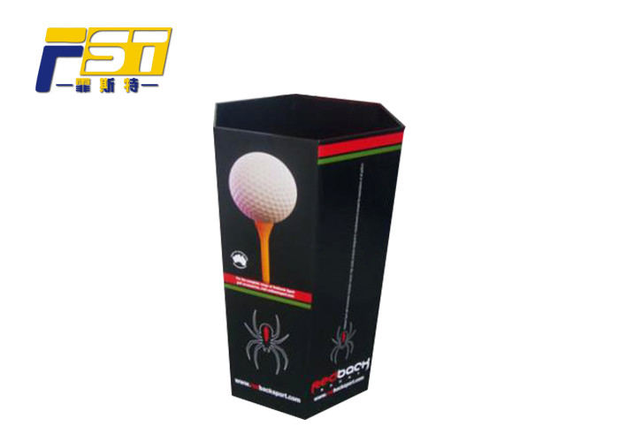 Square Backplane Style Retail Dump Bin Display Single Sided For Convenient Store
