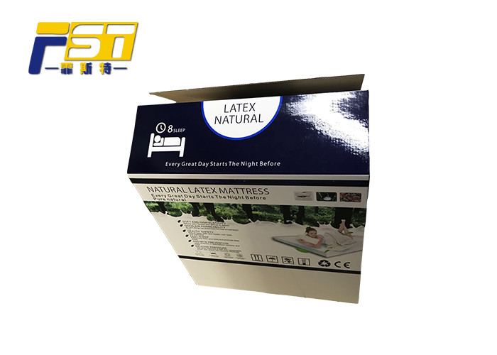 Easy Assembled Colored Corrugated Boxes , Offest Printing Colored Corrugated Shipping Boxes