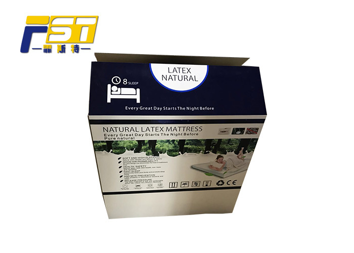 Easy Assembled Colored Corrugated Boxes , Offest Printing Colored Corrugated Shipping Boxes