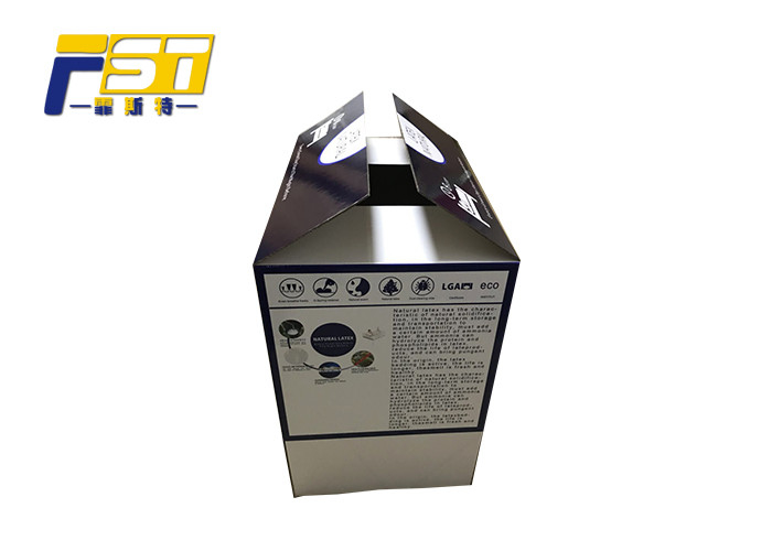Easy Assembled Colored Corrugated Boxes , Offest Printing Colored Corrugated Shipping Boxes